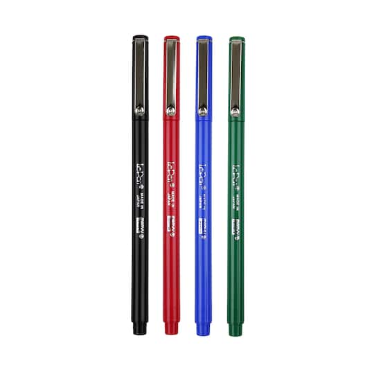 Marvy® Uchida Le Pen® 0.3 mm 4 Primary Color Drawing Pen Set